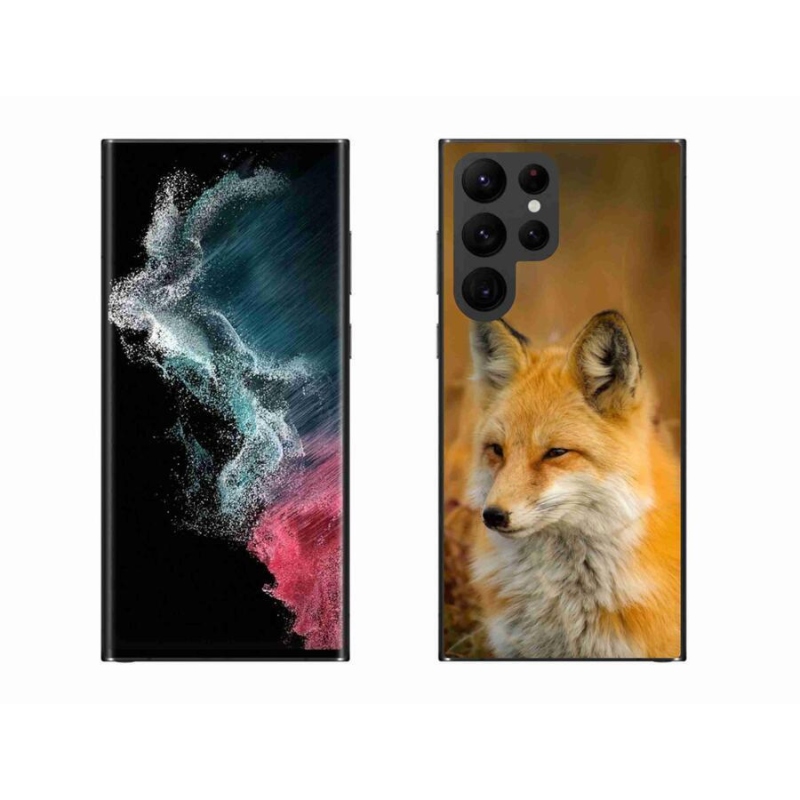 Zselés borítás mmCase Samsung Galaxy S22 Ultra 5G - rókakék