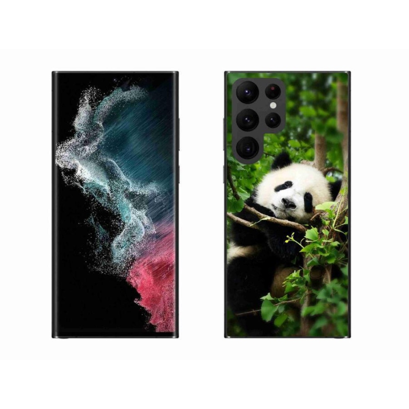 Gél védőhuzat mmCase Samsung Galaxy S22 Ultra 5G - panda
