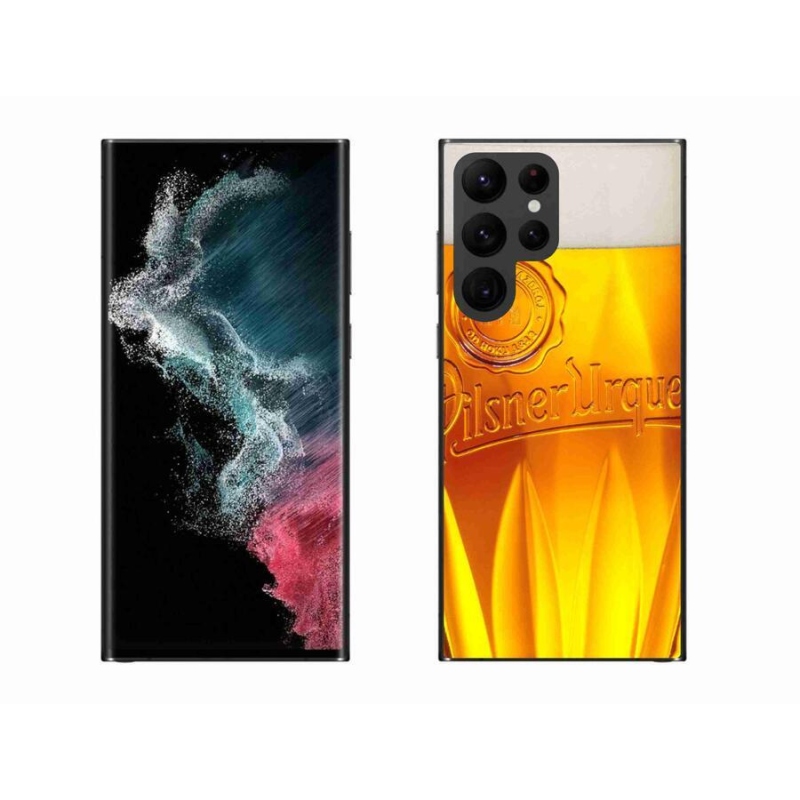 Gél borítás mmCase Samsung Galaxy S22 Ultra 5G - sörhöz