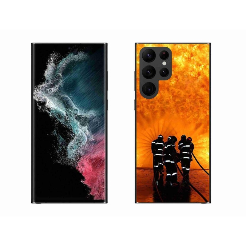 Gél védőburkolat mmCase Samsung Galaxy S22 Ultra 5G - tűz