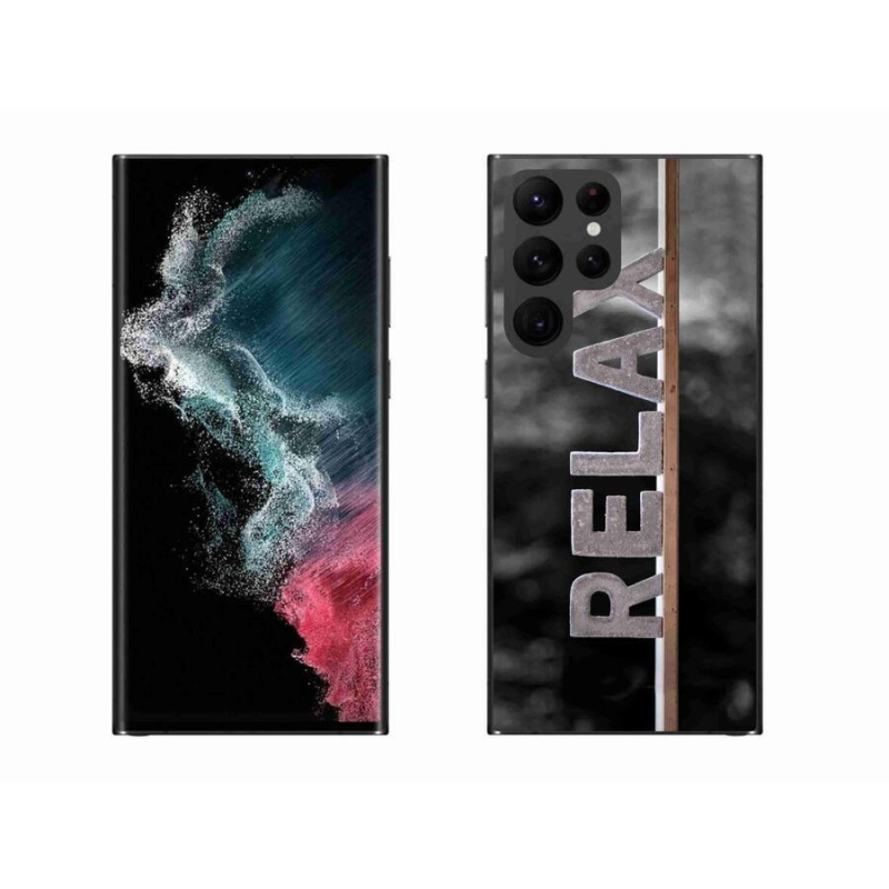 Zselés borítás mmCase Samsung Galaxy S22 Ultra 5G - relax 1