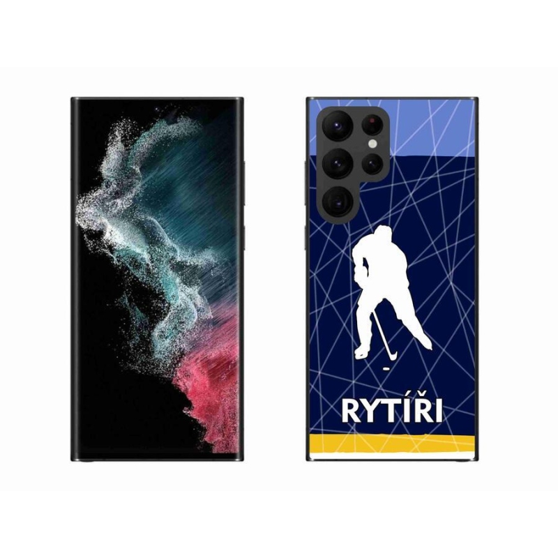 Gél védőburkolat mmCase Samsung Galaxy S22 Ultra 5G - Lovagok