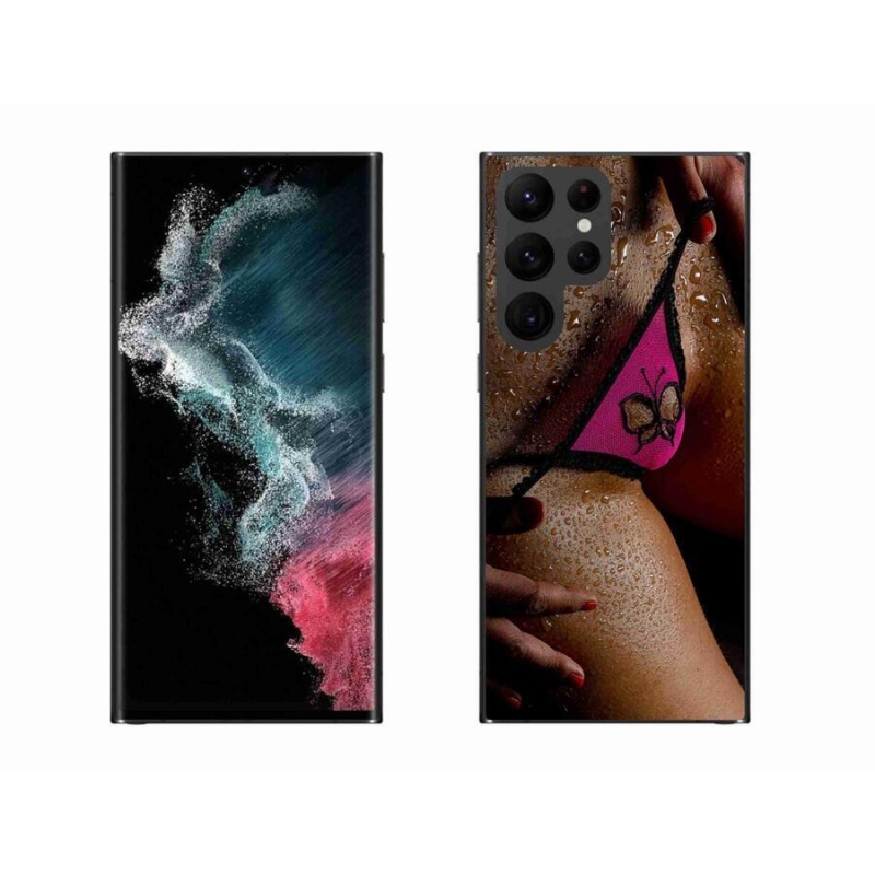 Gél borítás mmCase Samsung Galaxy S22 Ultra 5G - szexi nő - Samsung Galaxy S22 Ultra 5G - szexi nő