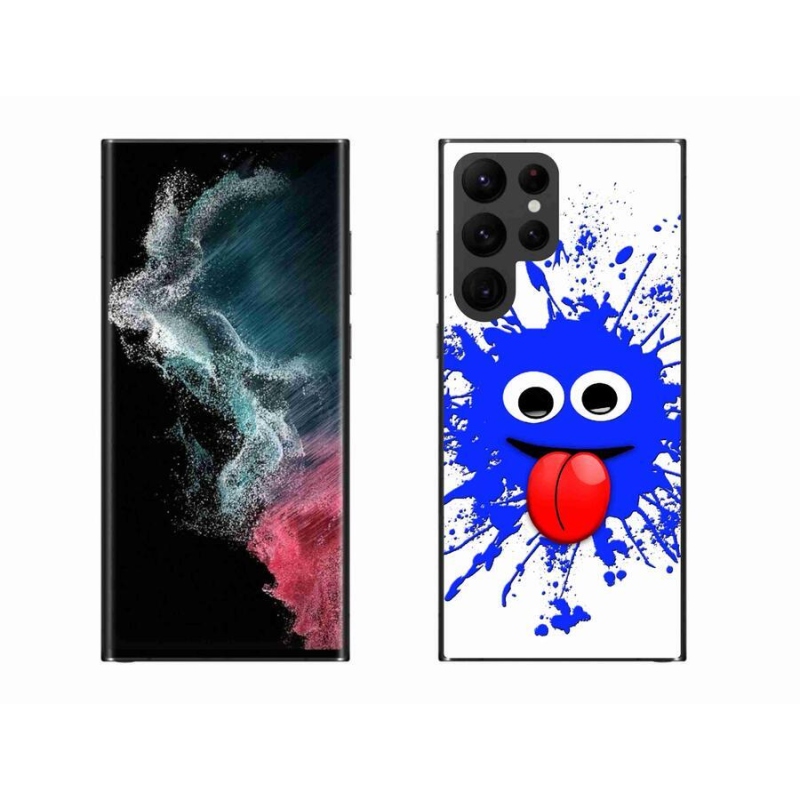 Gél védőburkolat mmCase Samsung Galaxy S22 Ultra 5G - szellem