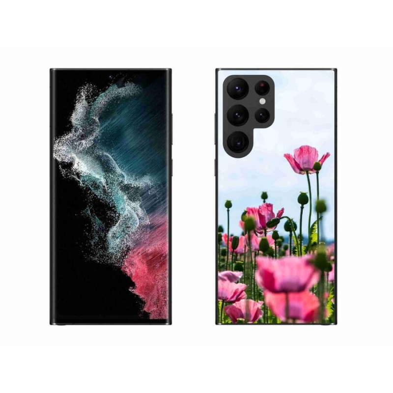 Gél védőhuzat mmCase Samsung Galaxy S22 Ultra 5G - mákos színű