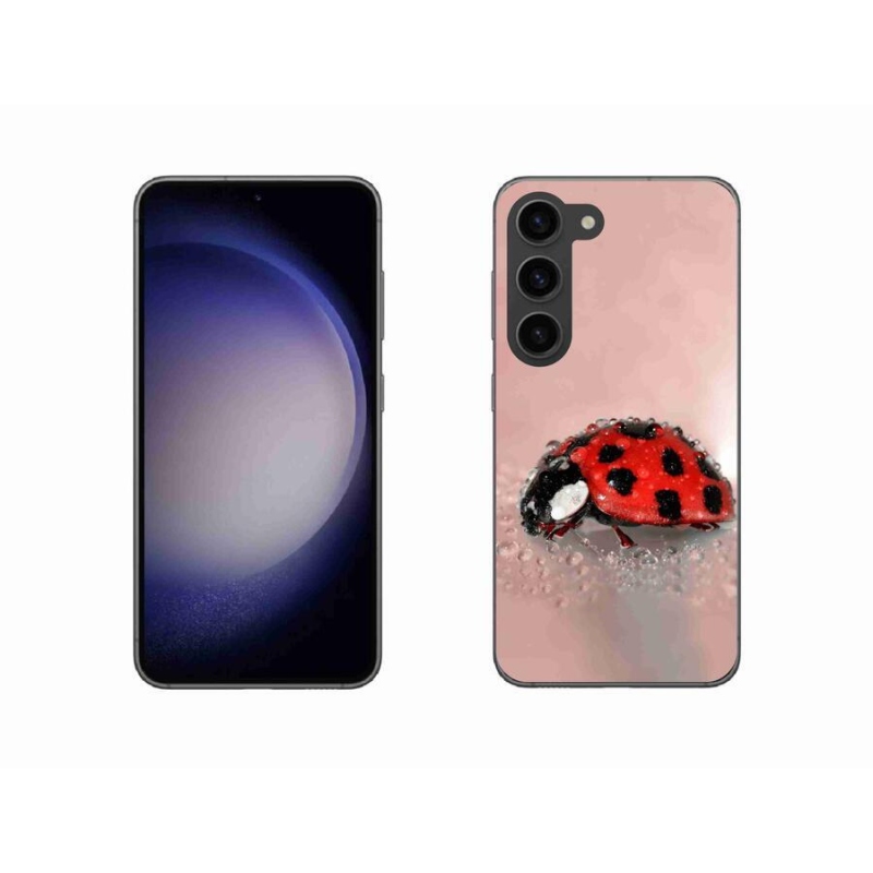 Zselés borítás mmCase Samsung Galaxy S23 5G - katicabogárhoz