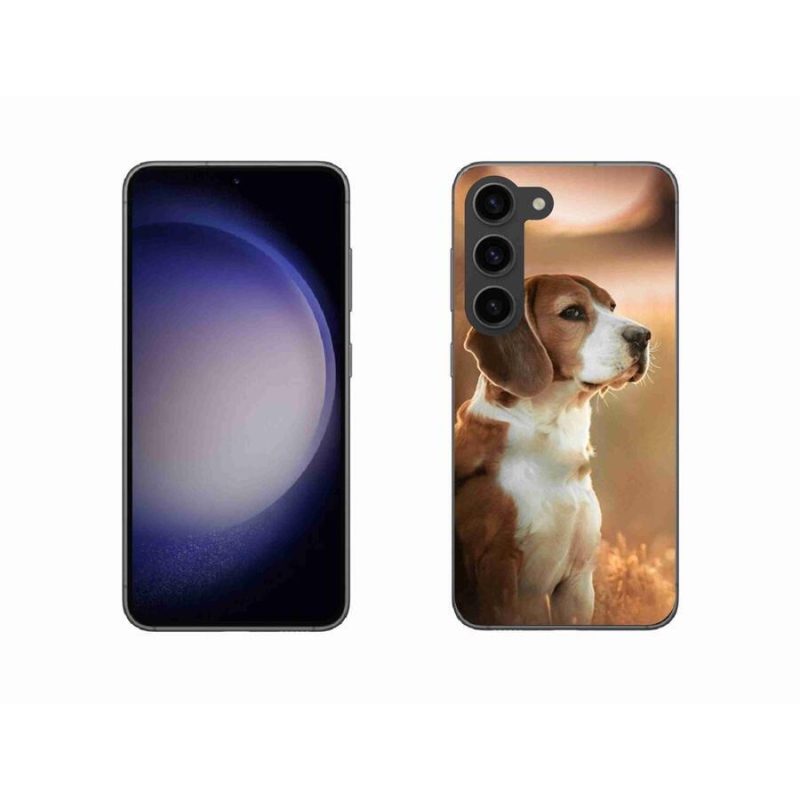 Gél védőburkolat mmCase Samsung Galaxy S23 5G - bézs színben