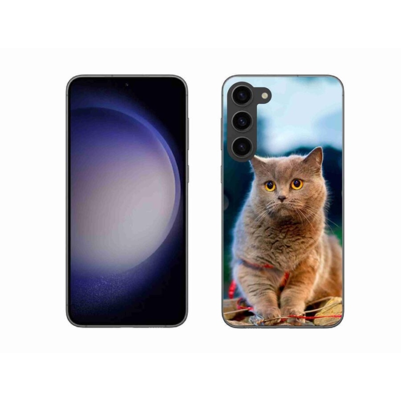 Gél védőhuzat mmCase Samsung Galaxy S23+ 5G - brit kék 2