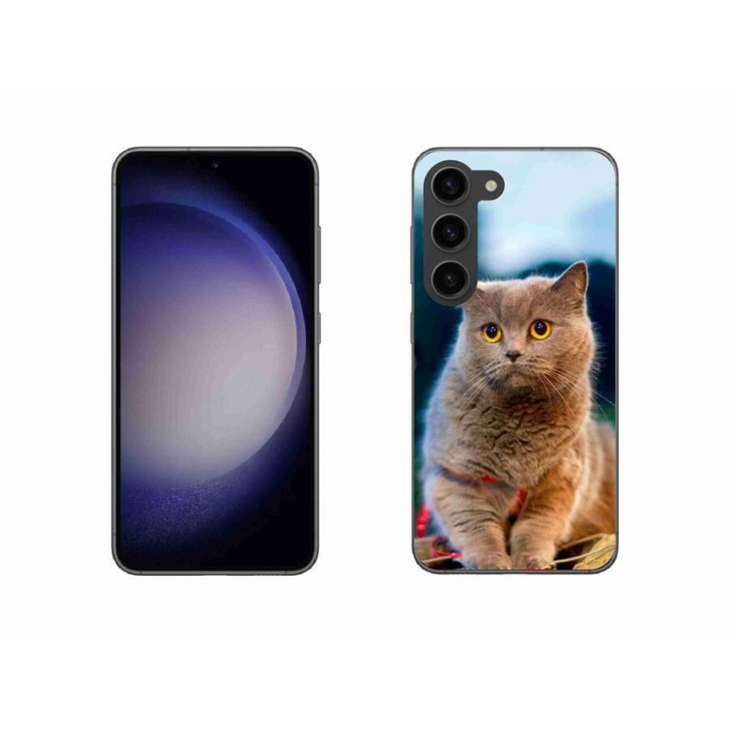 Gél védőhuzat mmCase Samsung Galaxy S23 5G - brit kék 2