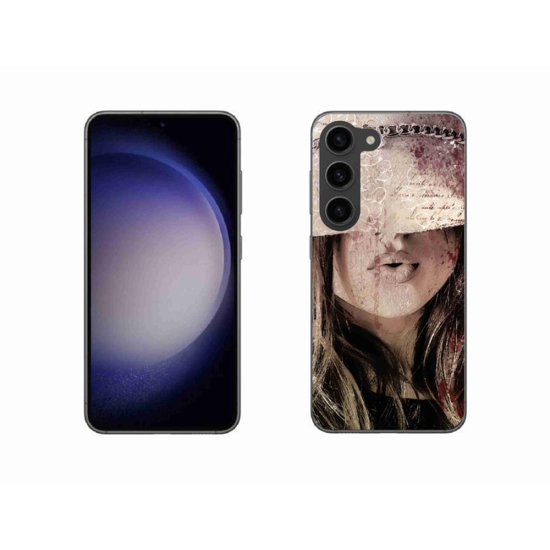 Gél borítás mmCase Samsung Galaxy S23 5G - lányhoz