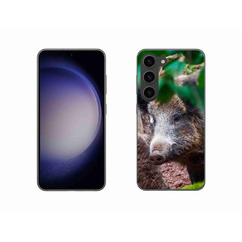 Gél borítás mmCase Samsung Galaxy S23 5G - vaddisznóhoz