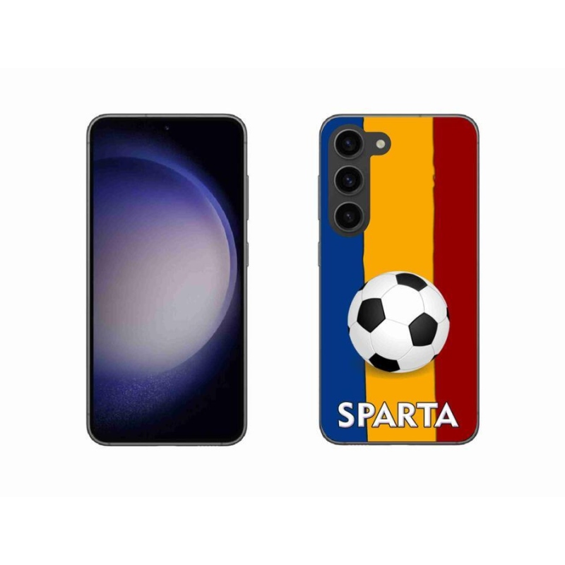 Gél védőburkolat mmCase Samsung Galaxy S23 5G - futball 1