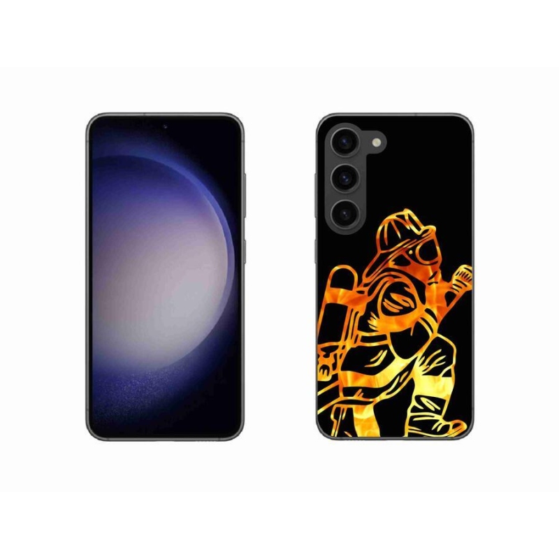 Gél borítás mmCase Samsung Galaxy S23 5G - tűzoltó 1