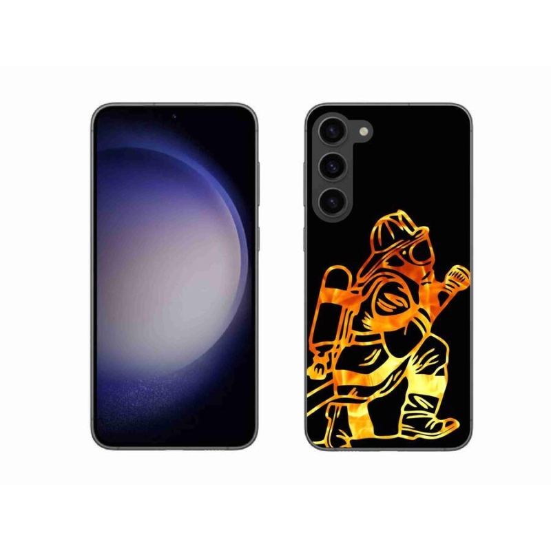 Gél borítás mmCase Samsung Galaxy S23+ 5G - tűzoltó 1