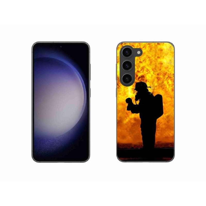 Gél borítás mmCase Samsung Galaxy S23 5G - tűzoltó számára