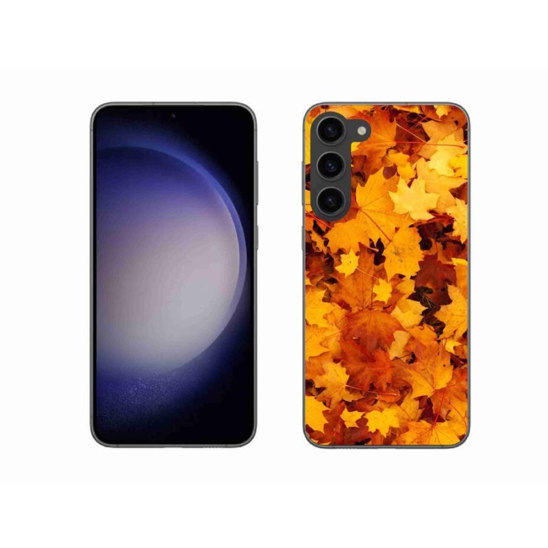 Gél borítás mmCase Samsung Galaxy S23+ 5G - juharlevelek - Samsung Galaxy S23+ 5G számára