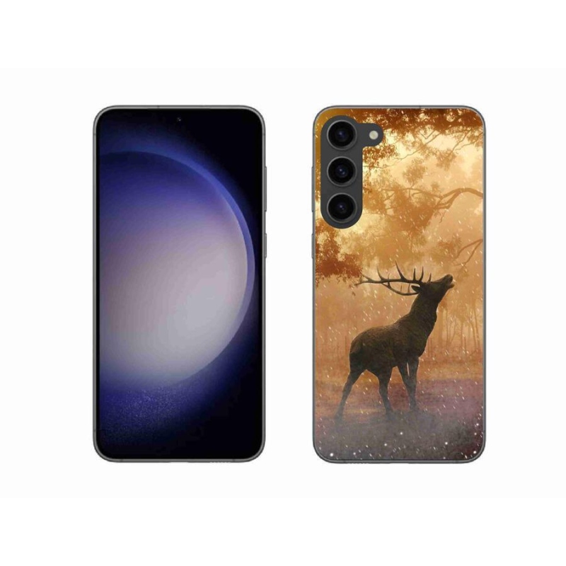 Zselés borítás mmCase Samsung Galaxy S23+ 5G - szarvas a vadászaton