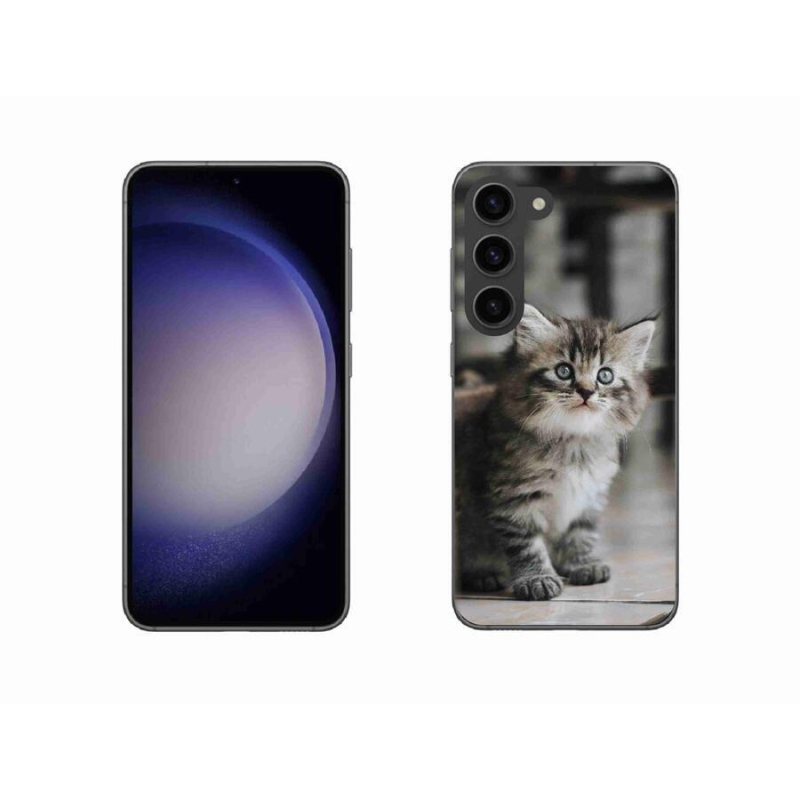 Gél védőhuzat mmCase Samsung Galaxy S23 5G - cica - Samsung Galaxy S23 5G számára