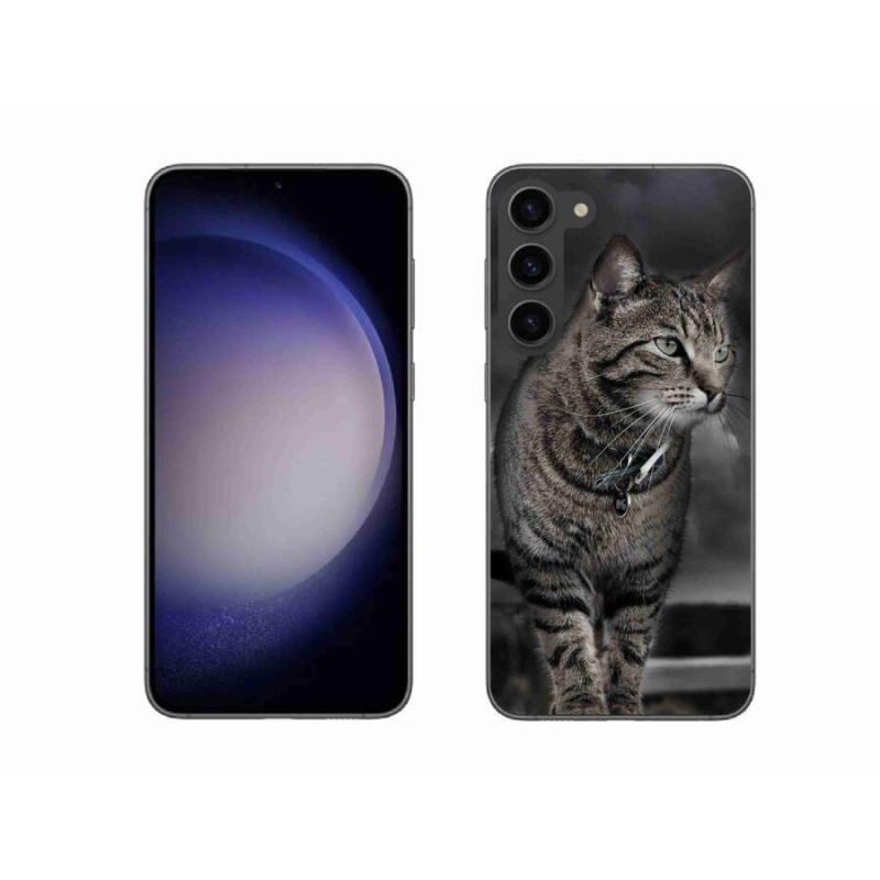 Zselés borítás mmCase Samsung Galaxy S23+ 5G - macska