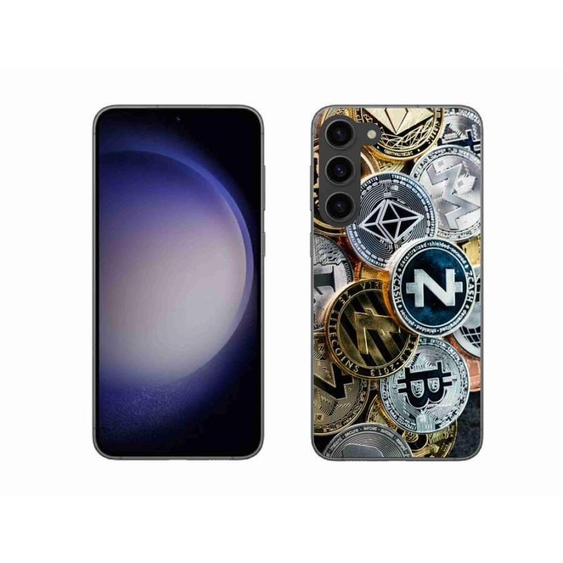 Gél borítás mmCase Samsung Galaxy S23+ 5G - kriptovaluták