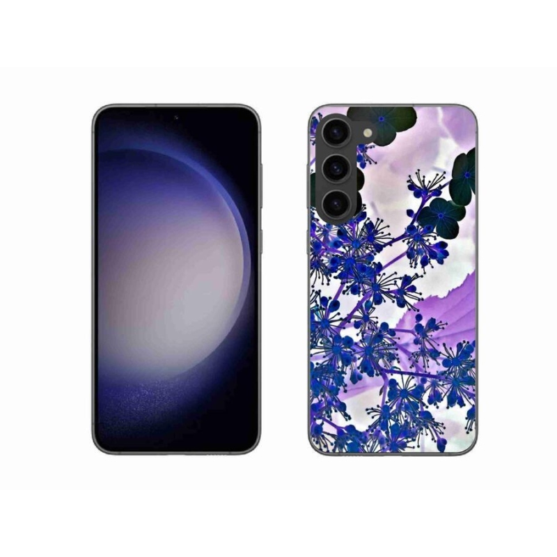 Gél borítás mmCase Samsung Galaxy S23+ 5G - hortenzia virág