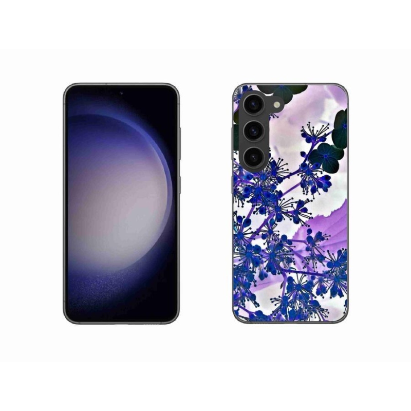 Gél borítás mmCase Samsung Galaxy S23 5G - hortenzia virág