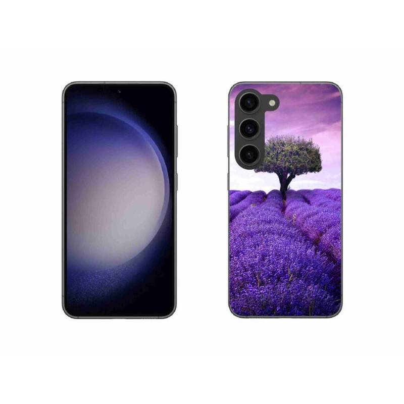 Gél védőhuzat mmCase Samsung Galaxy S23 5G - levendula rét