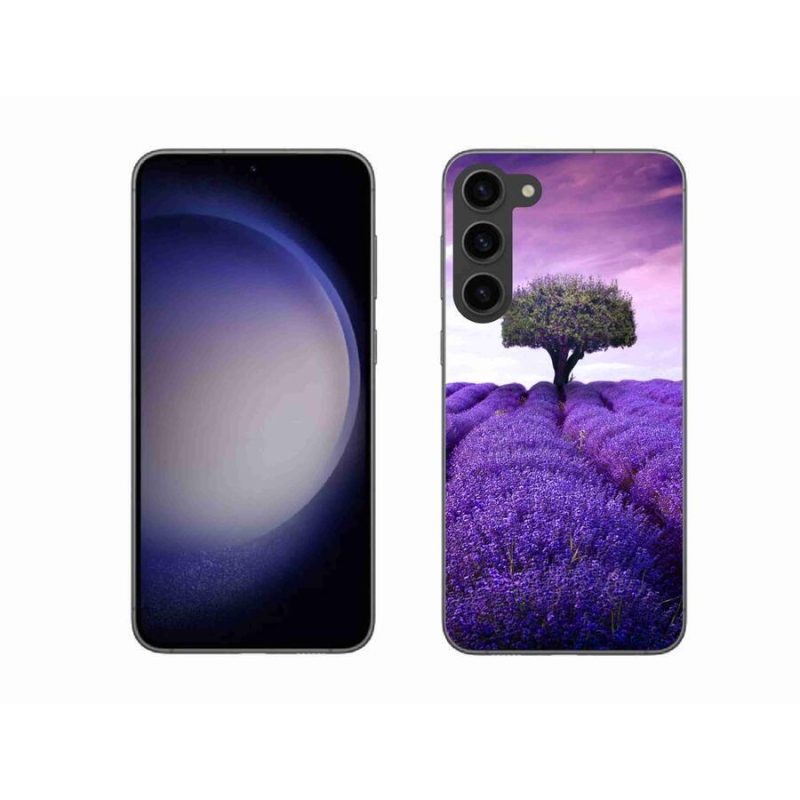 Gél védőhuzat mmCase Samsung Galaxy S23+ 5G - levendula rét