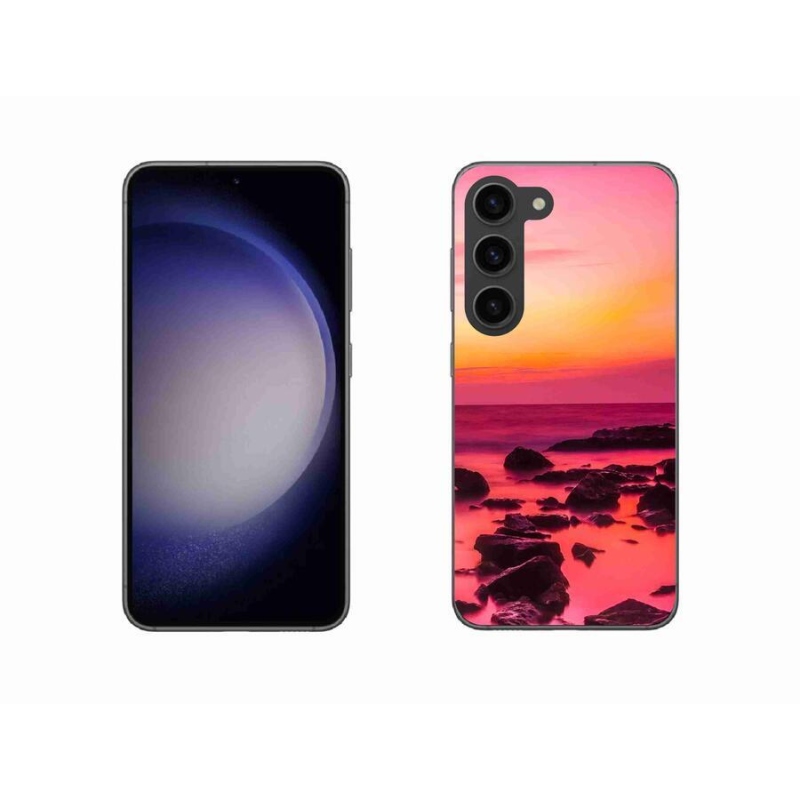 Gél borító mmCase Samsung Galaxy S23 5G - tenger és ragyogás