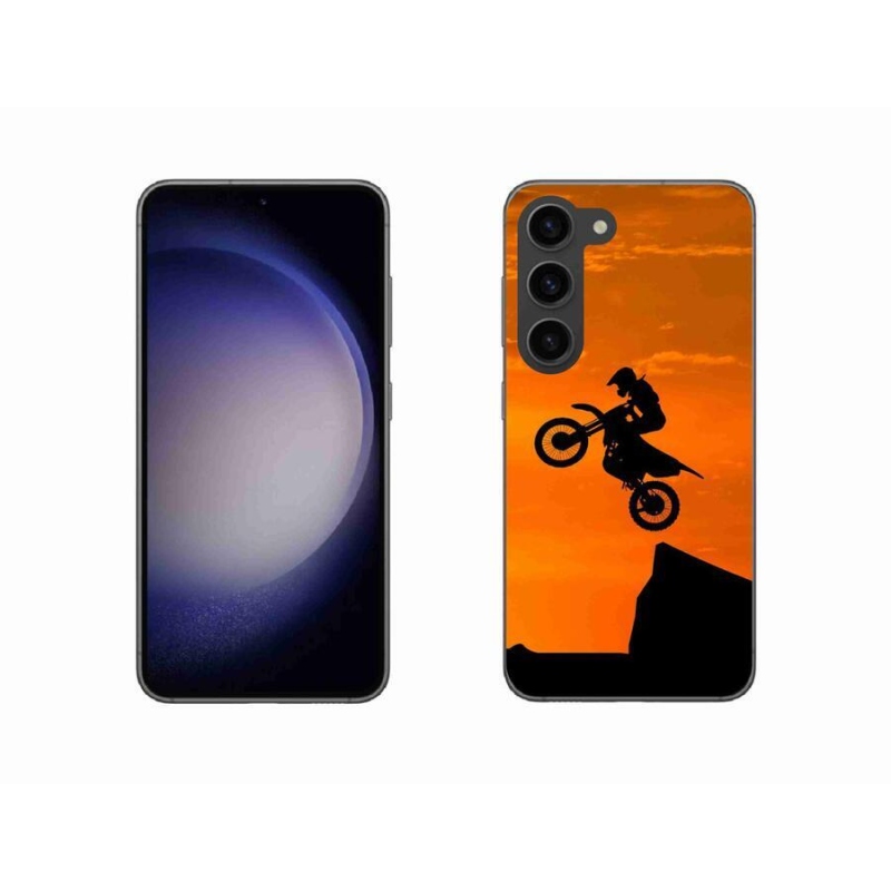 Zselés borítás mmCase Samsung Galaxy S23 5G - motocross