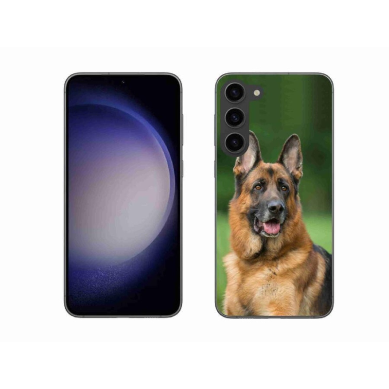 Gél borítás mmCase Samsung Galaxy S23+ 5G - Német juhászkutya számára