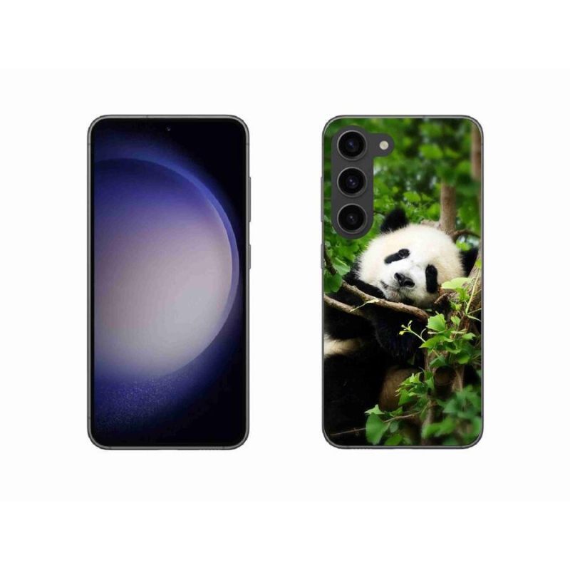 Zselés borítás mmCase Samsung Galaxy S23 5G - panda