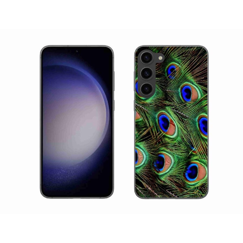 Zselés borítás mmCase Samsung Galaxy S23+ 5G - pávatoll