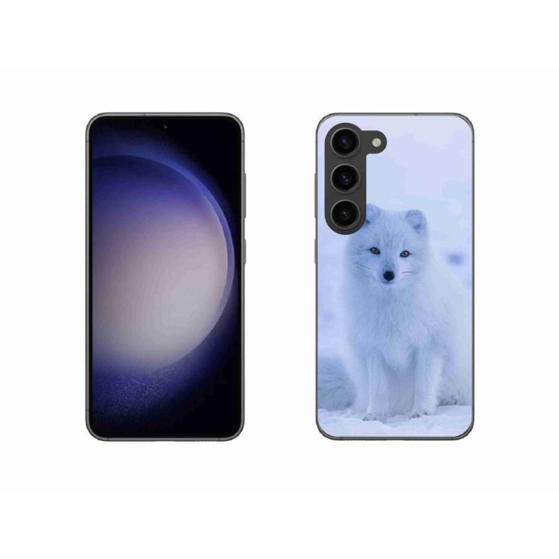 Gél védőhuzat mmCase Samsung Galaxy S23 5G - polár róka