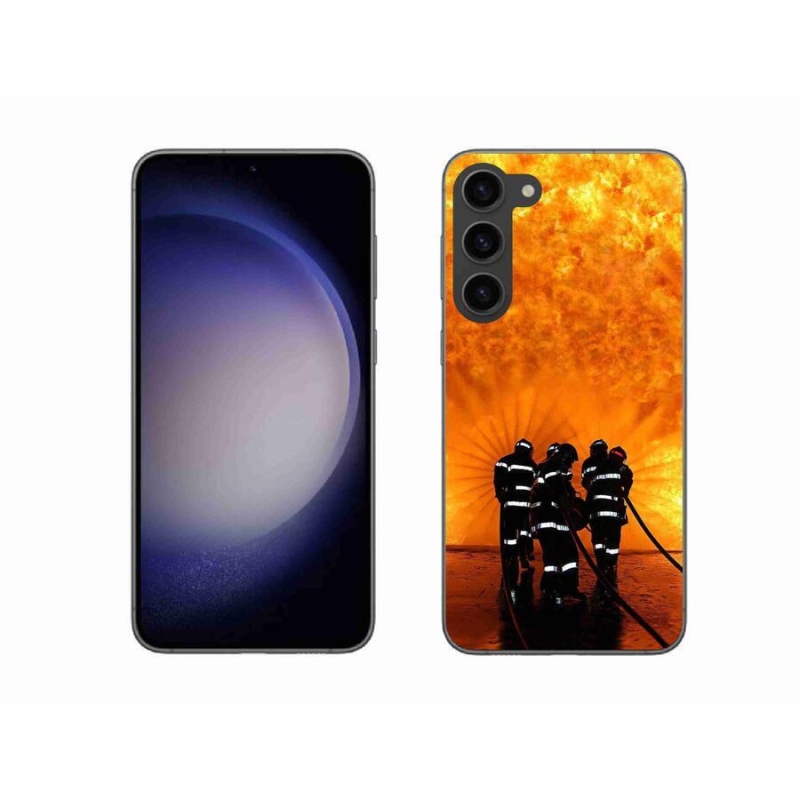 Gél borító mmCase Samsung Galaxy S23+ 5G - tűz