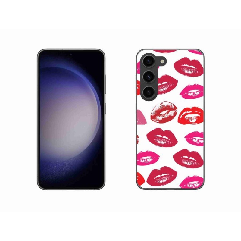 Zselés borítás mmCase Samsung Galaxy S23 5G - ajkakhoz