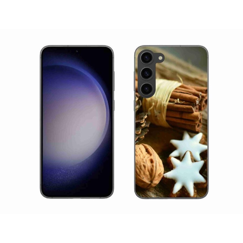 Gél borítás mmCase Samsung Galaxy S23+ 5G - fahéj és mézeskalács - Samsung Galaxy S23+ 5G számára