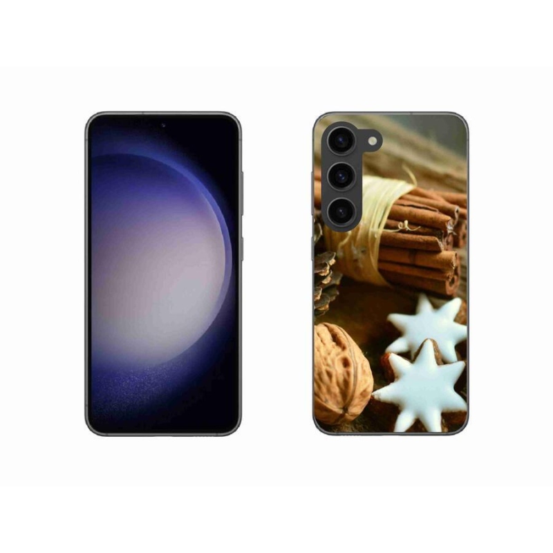 Gél borítás mmCase Samsung Galaxy S23 5G - fahéj és mézeskalács - Samsung Galaxy S23 5G számára