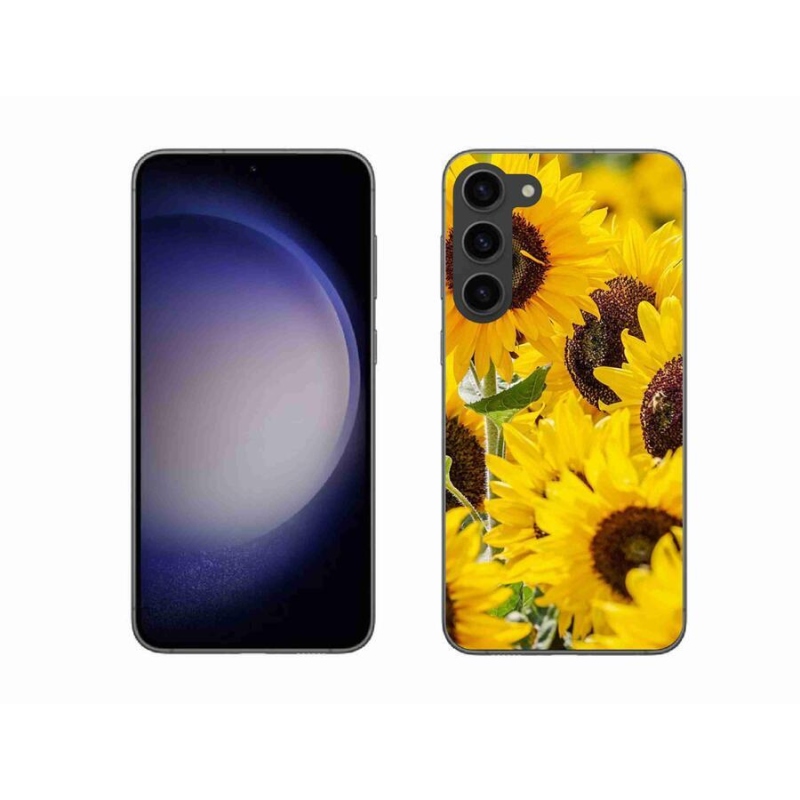 Zselés borítás mmCase Samsung Galaxy S23+ 5G - Napraforgó