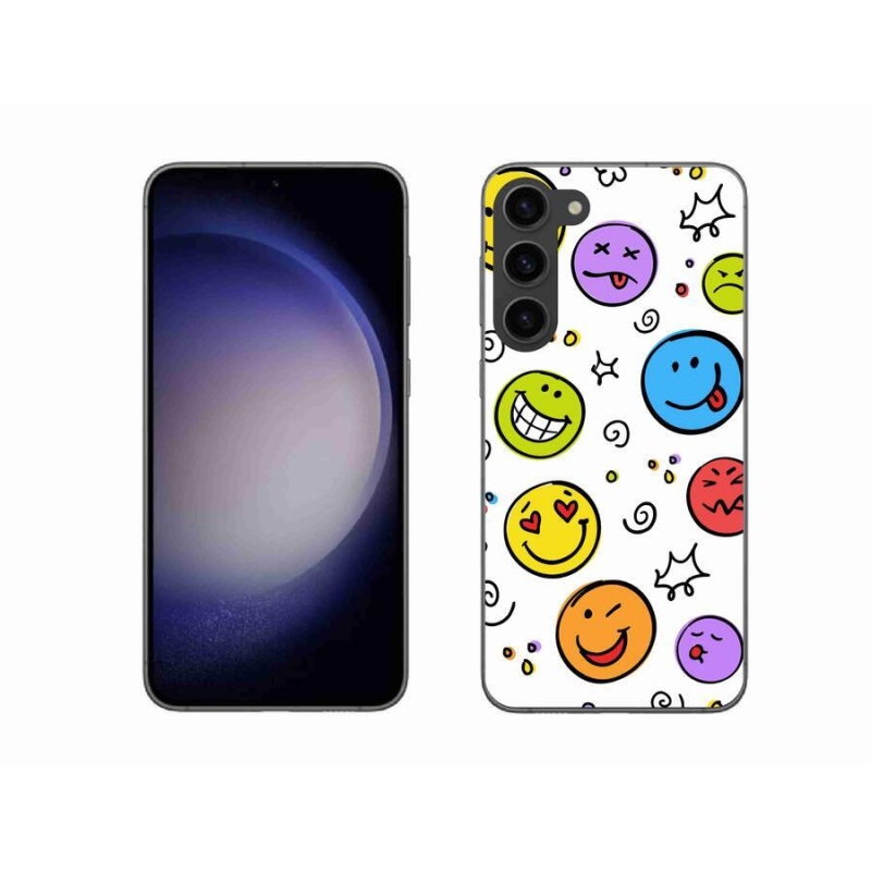Gél borítás mmCase Samsung Galaxy S23+ 5G - smiley-k