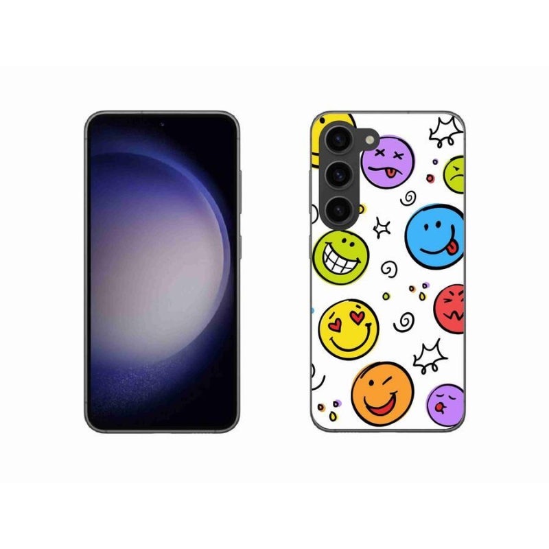 Gél borító mmCase Samsung Galaxy S23 5G - smiley-khoz