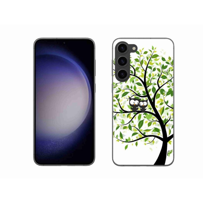 Gél borítás mmCase Samsung Galaxy S23+ 5G - baglyok a fán - Samsung Galaxy S23+ 5G számára