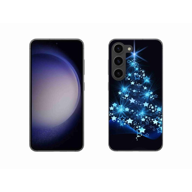 Gél borítás mmCase Samsung Galaxy S23 5G - karácsonyfa