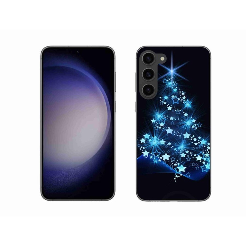 Gél borítás mmCase Samsung Galaxy S23+ 5G - karácsonyfa