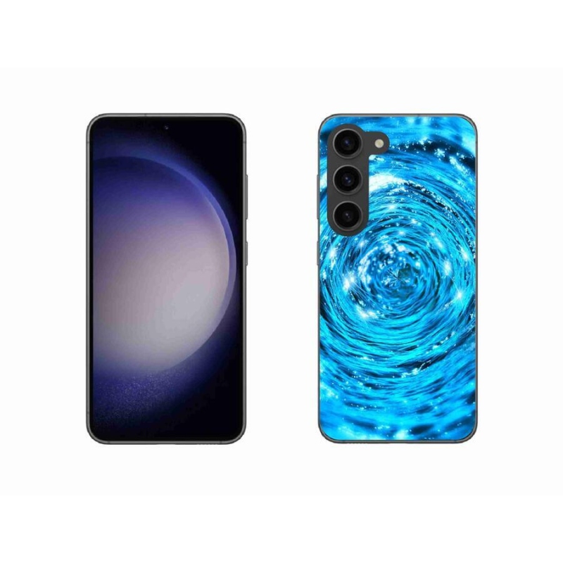 Gél borítás mmCase Samsung Galaxy S23 5G - vízörvény - Samsung Galaxy S23 5G - vízörvény