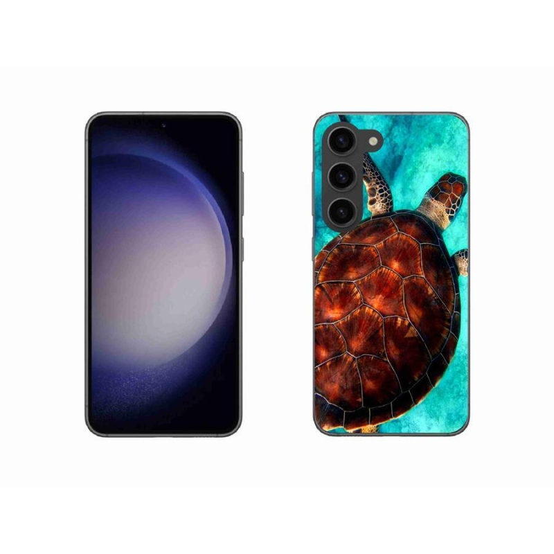 Gél védőhuzat mmCase Samsung Galaxy S23 5G - teknősbéka