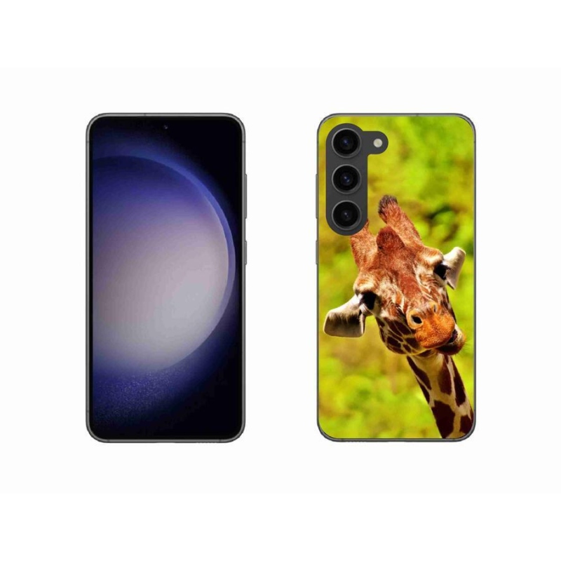 Zselés borítás mmCase Samsung Galaxy S23 5G - zsiráf