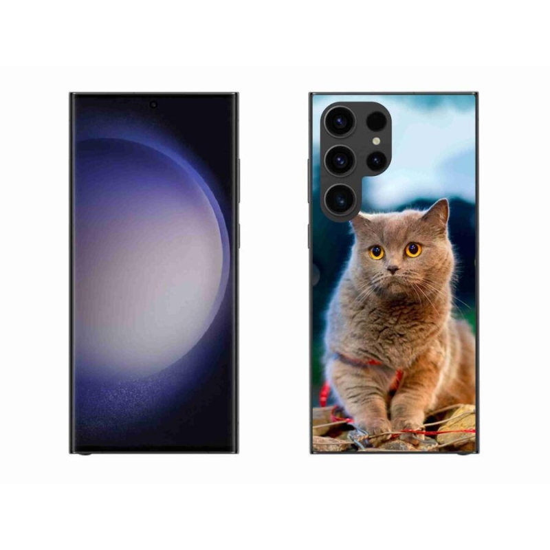 Gél védőhuzat mmCase Samsung Galaxy S23 Ultra 5G - brit kék 2