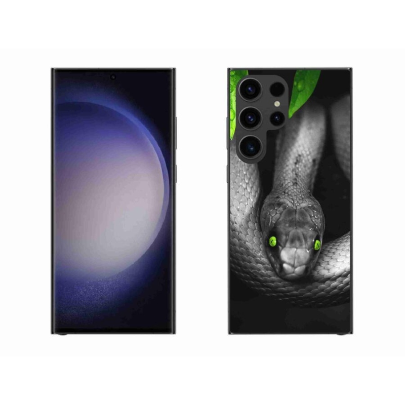 Zselés borítás mmCase Samsung Galaxy S23 Ultra 5G - kígyó
