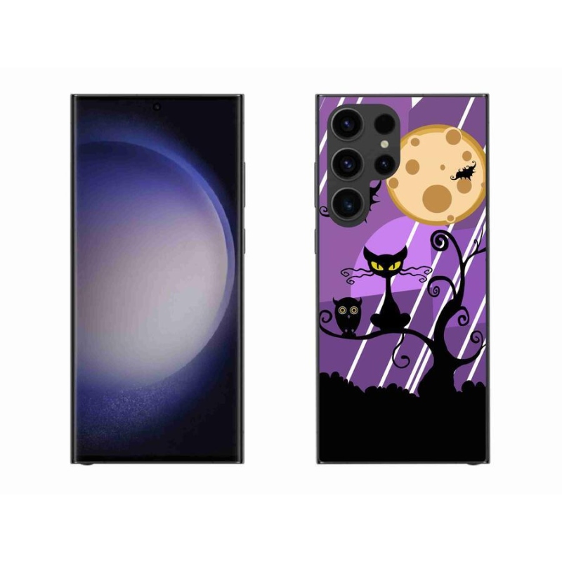 Gél borítás mmCase Samsung Galaxy S23 Ultra 5G - halloween